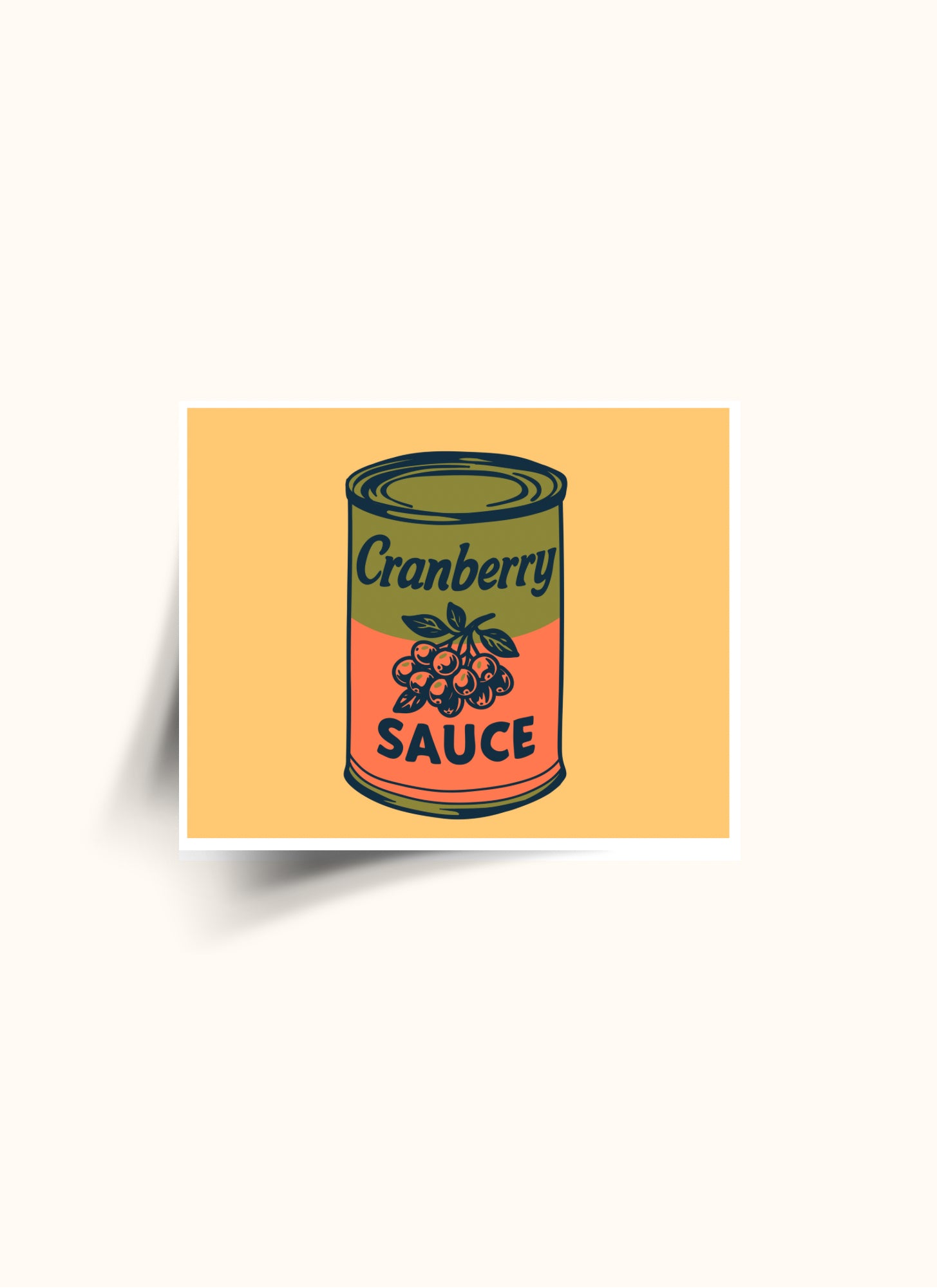 Cranberry Sauce Print