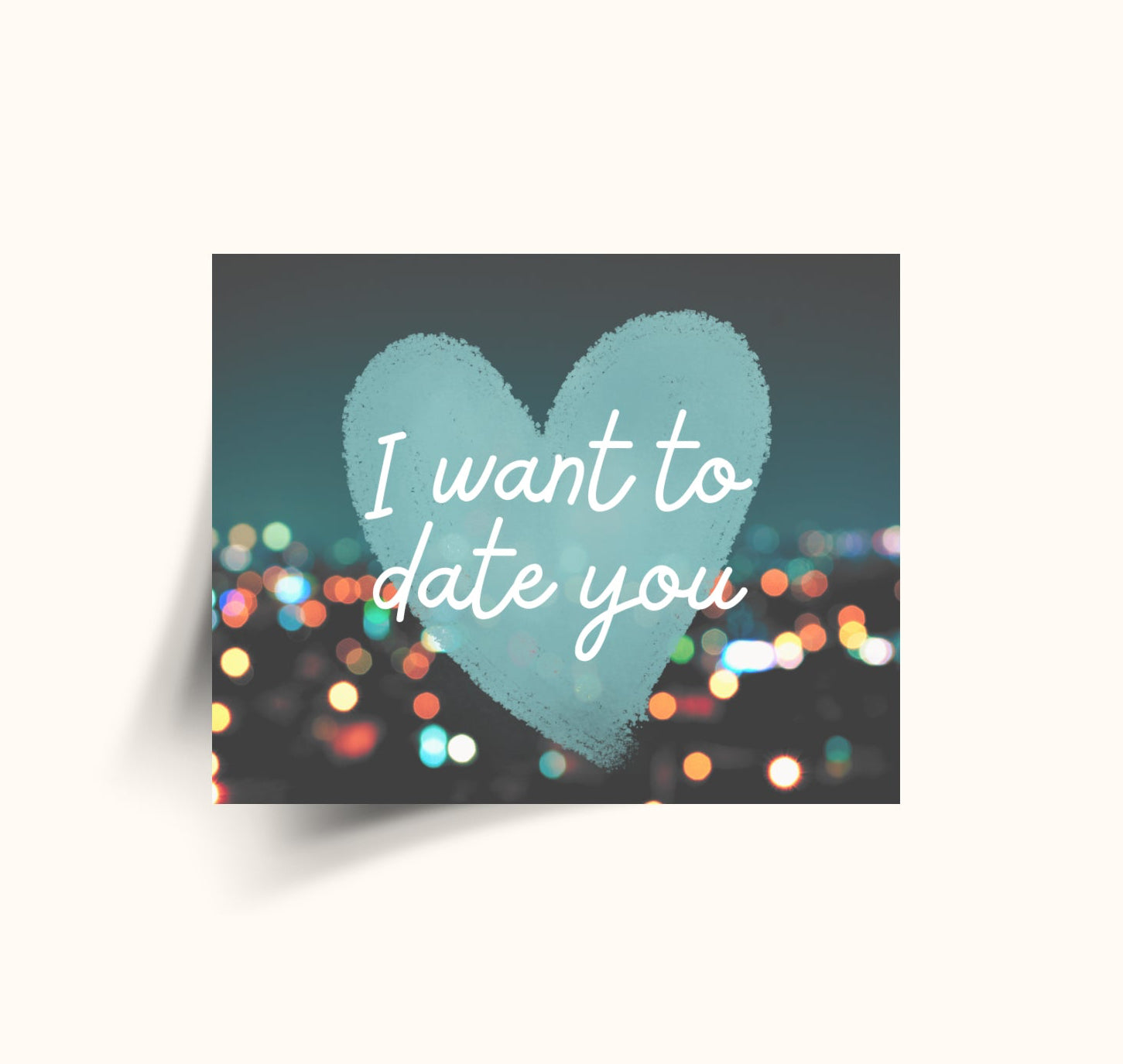 “Spontaneous Date Night”-8x10 Print for the Griffin Box