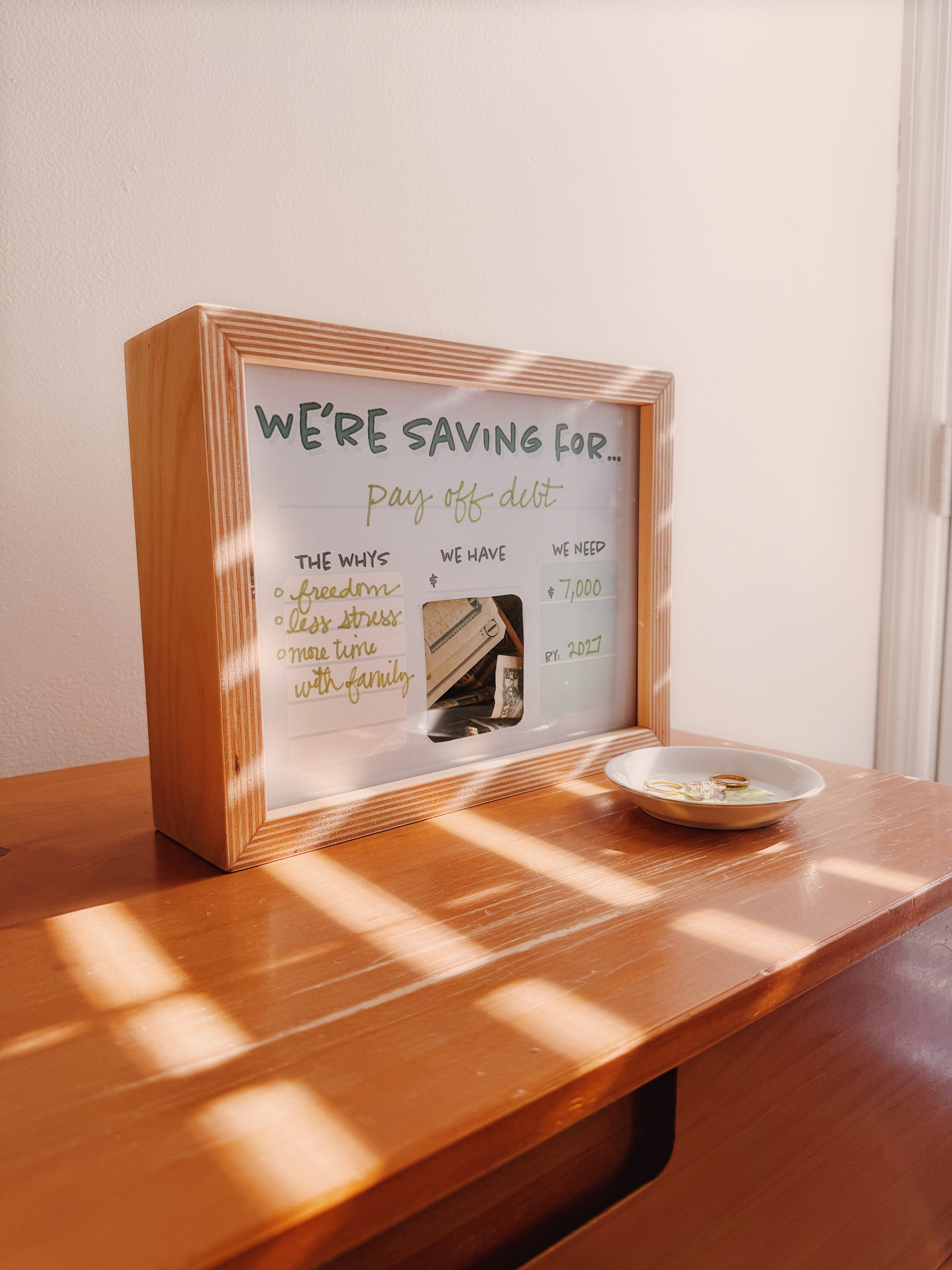 “Intentionally Saving”- 8x10 Print for the Griffin Box