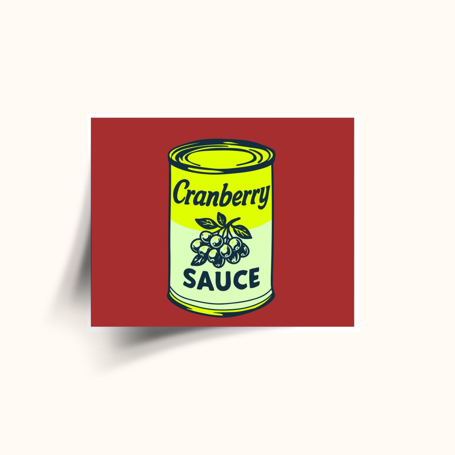 Cranberry Sauce Print