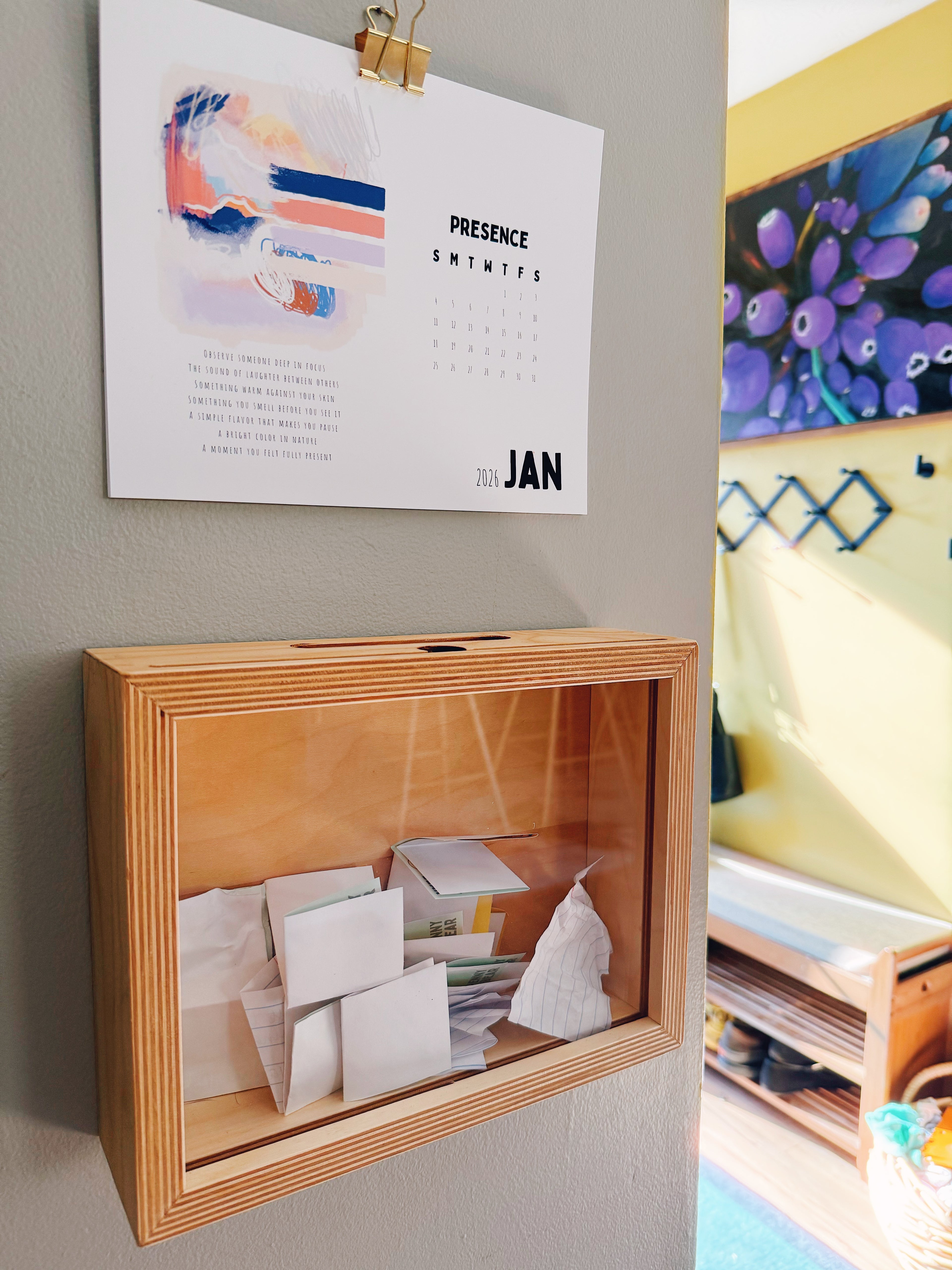 Joy Scavenger Calendar