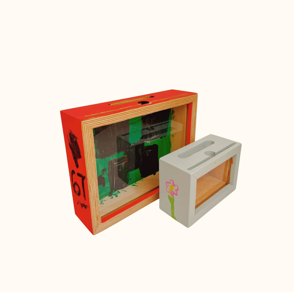 Paint-your-own frame kit