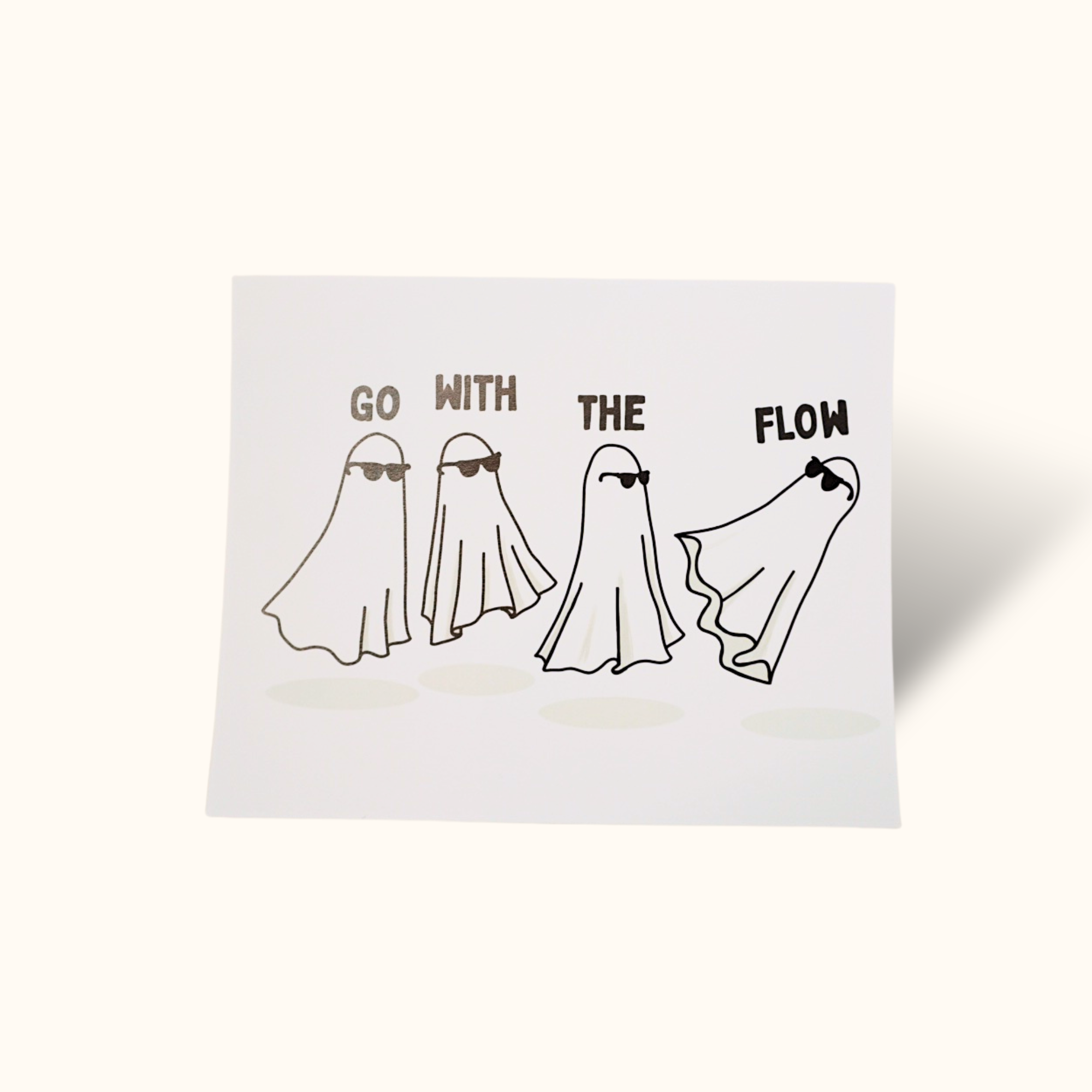 Go with the Flow Print