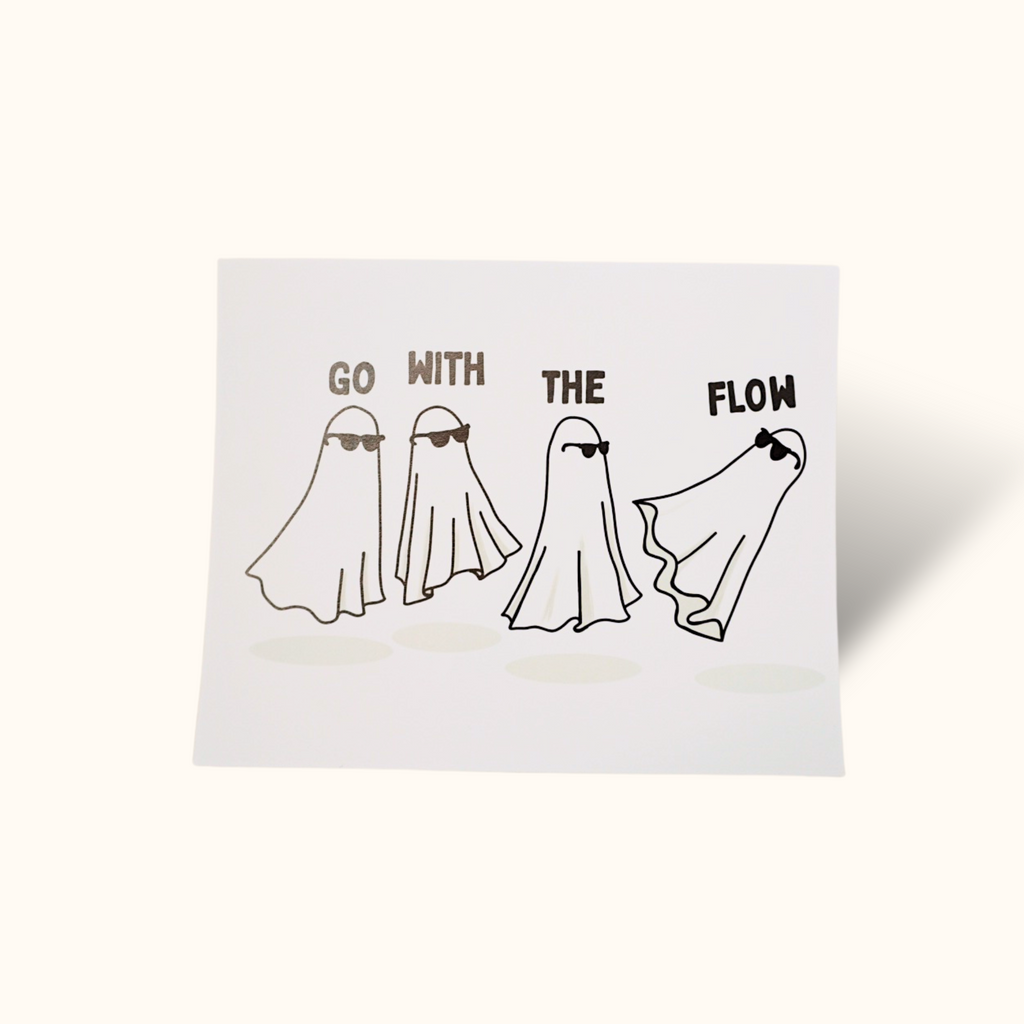 Go with the Flow Print